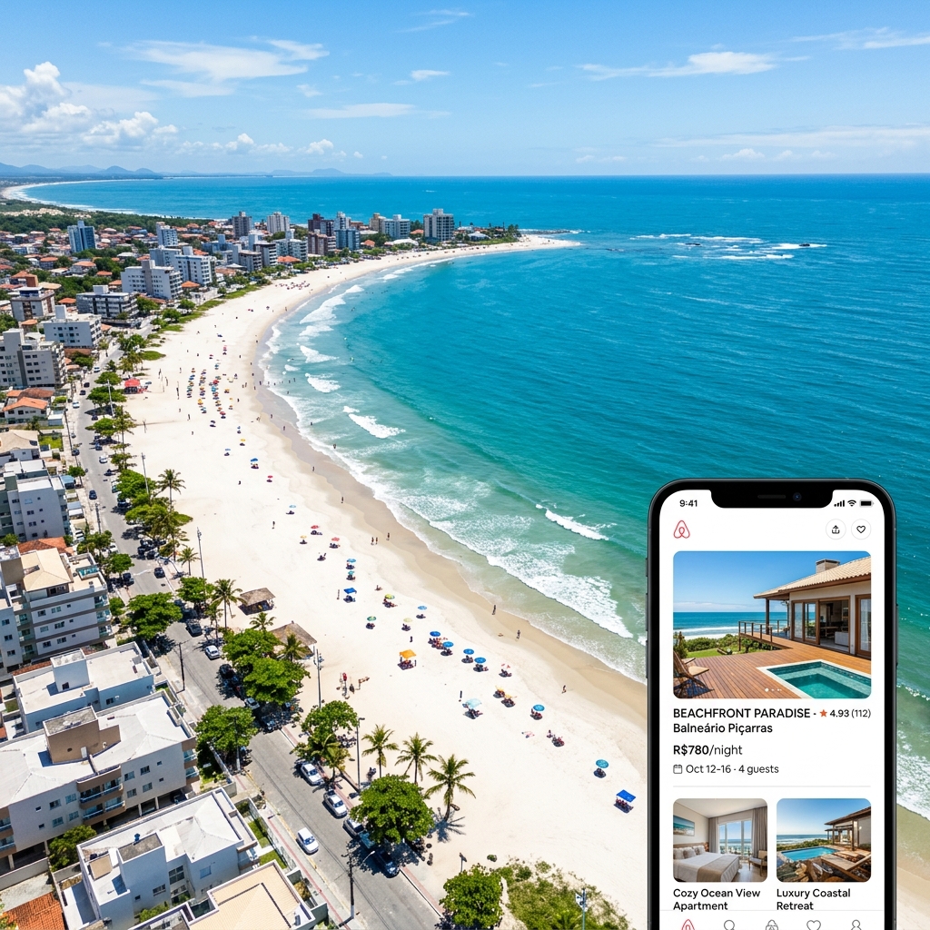 Aluguel no Airbnb em Balneário Piçarras: O Guia Completo